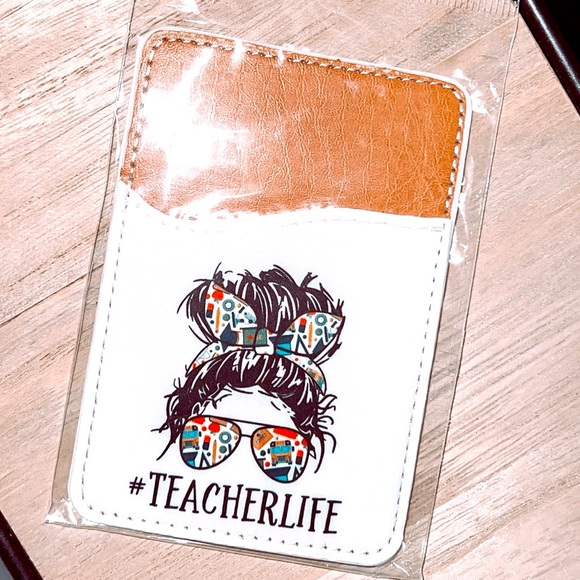 Teacher Life Phone Wallet - Picture 1 of 1